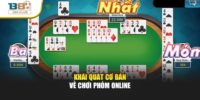 Chơi Phỏm Online: Nắm Bắt Quy Tắc, Chinh Phục Game Dễ Dàng 2 Khái quát cơ bản về chơi phỏm online