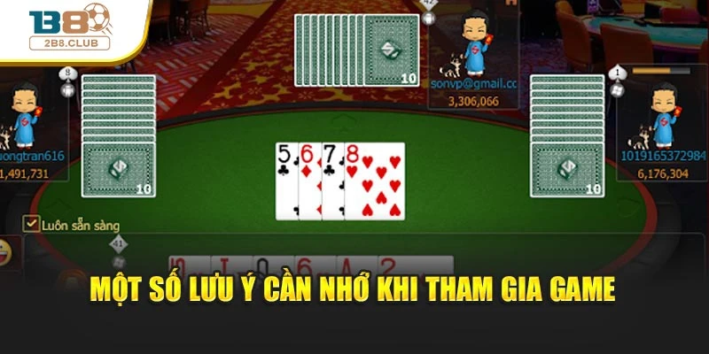 Cách Chơi Sâm Luôn Thắng Hiệu Quả Trong Từng Ván Đấu 4 Một số lưu ý cần nhớ khi bạn tham gia game